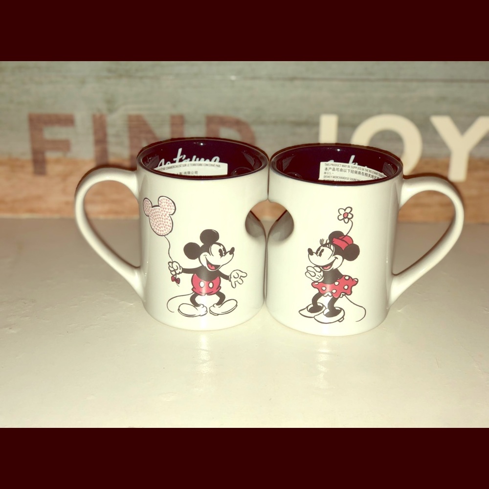 Disney Mickey & Minnie Mugs